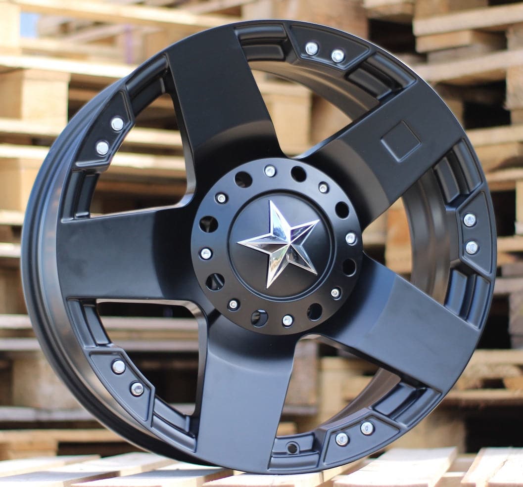 Racing Line A5187 9x17 6x114,3 ET-12 schwarz, Offroad