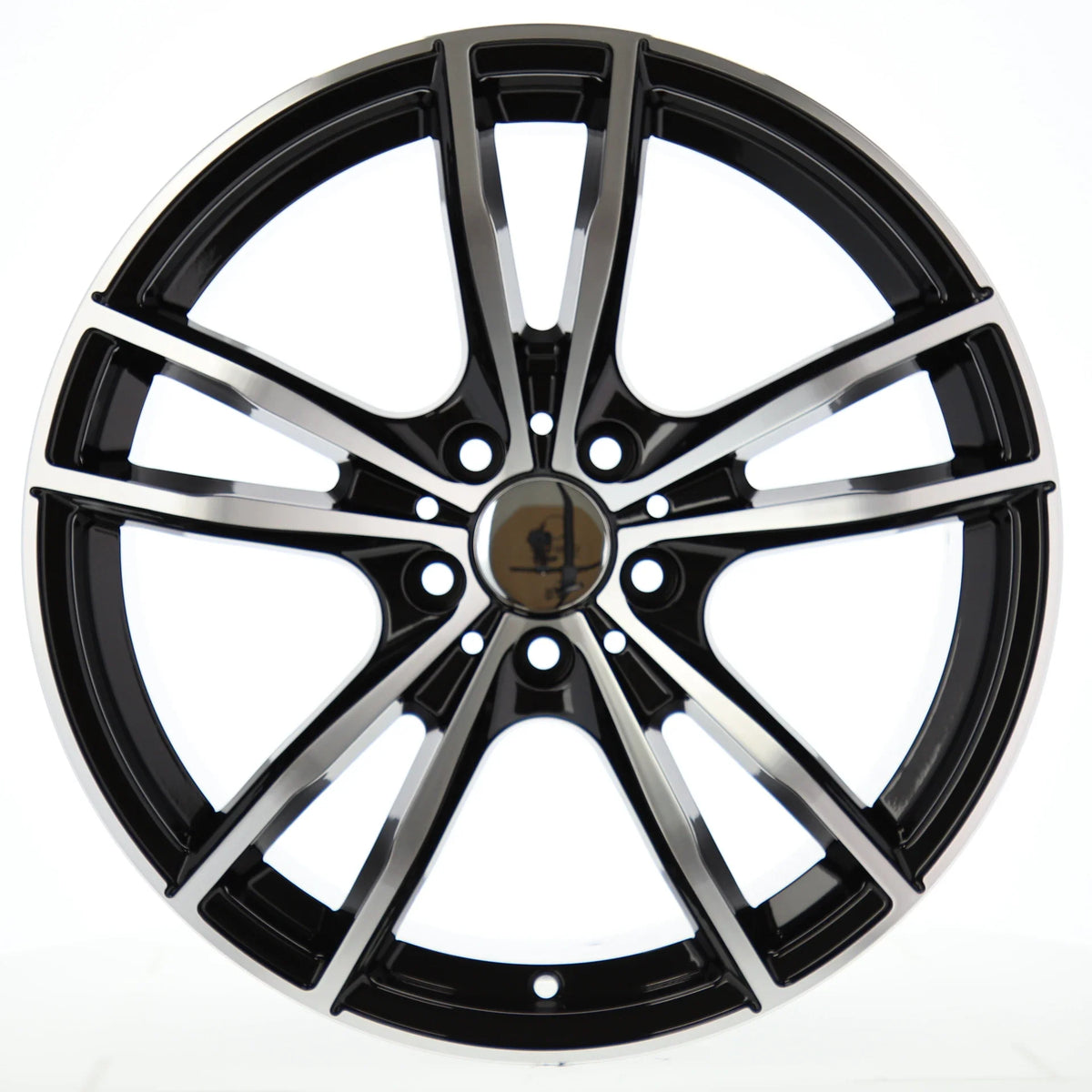 Alu kola pro BMW A5588 8x19 5x112 ET27 66.6 Black Polished