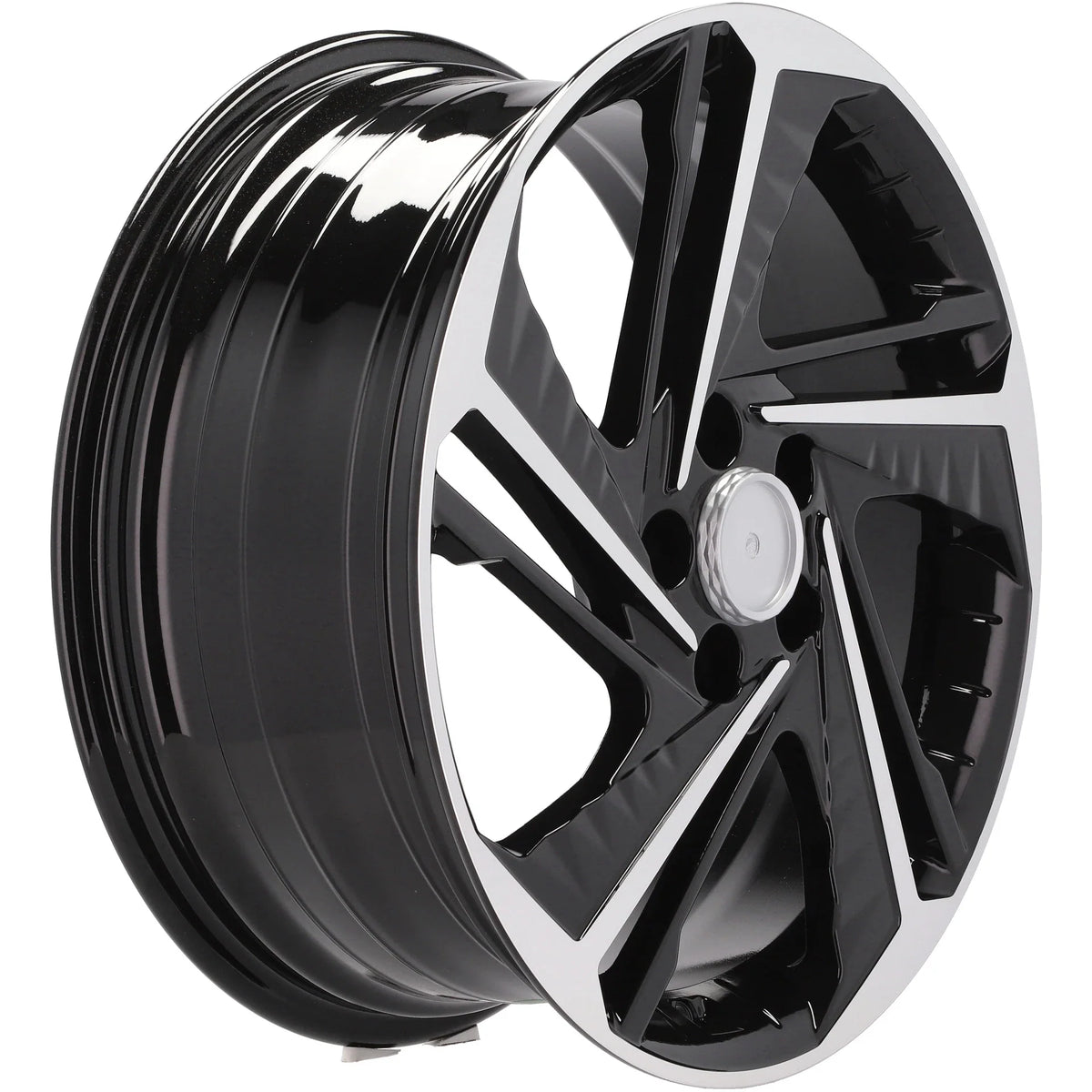 Alu kola pro Hyundai A5895 7.5x18 5x114.3 ET50.5 67.1 Black Polished | Wheelsup.cz