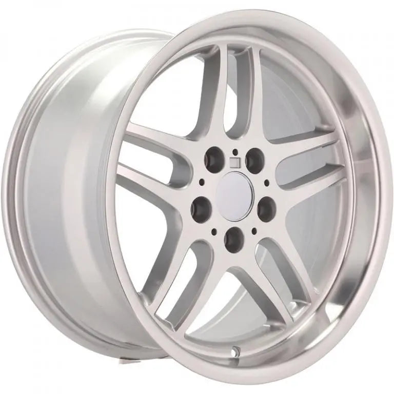 Alu kola pro BMW A5913 8.5x19 5x120 ET15 74.1 Silver & Polished Lip