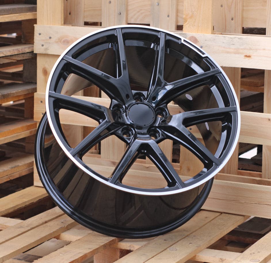 Racing Line A8221 10x20 5x130 ET50 schwarz, Mercedes