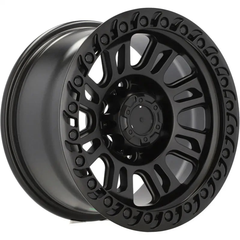 Alu kola pro Offroad A8916 8x15 6x139.7 ET0 110.1 Black Half Matt | Wheelsup.cz
