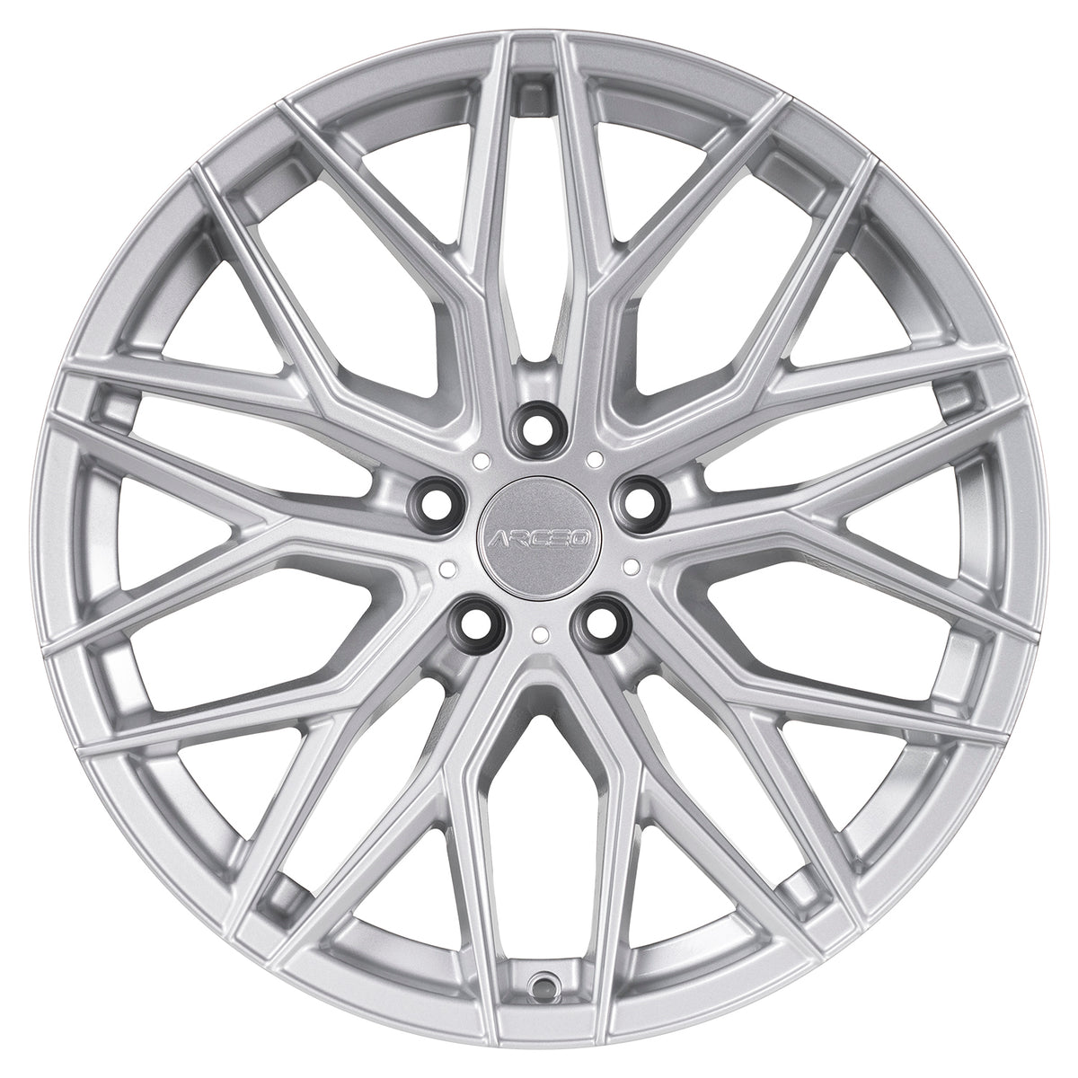 Alu kola Arceo VALENCIA 9.5x19 5x112 ET37 White Silver | Wheelsup.cz