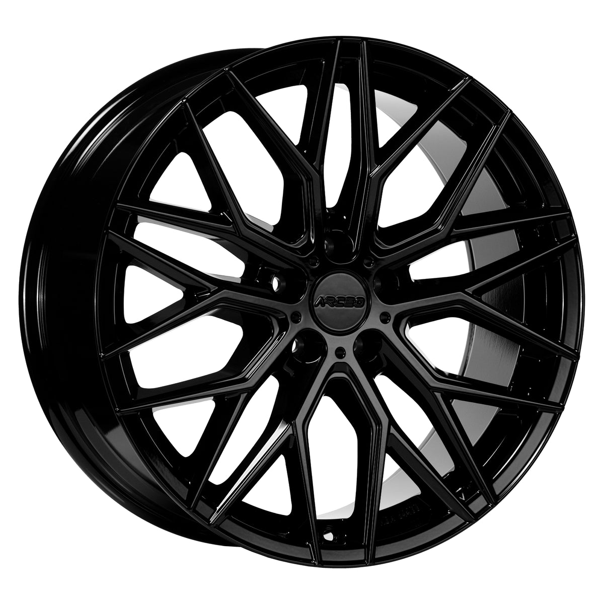 Alu kola Arceo VALENCIA 9.5x19 5x120 ET45 Glossy Black | Wheelsup.cz