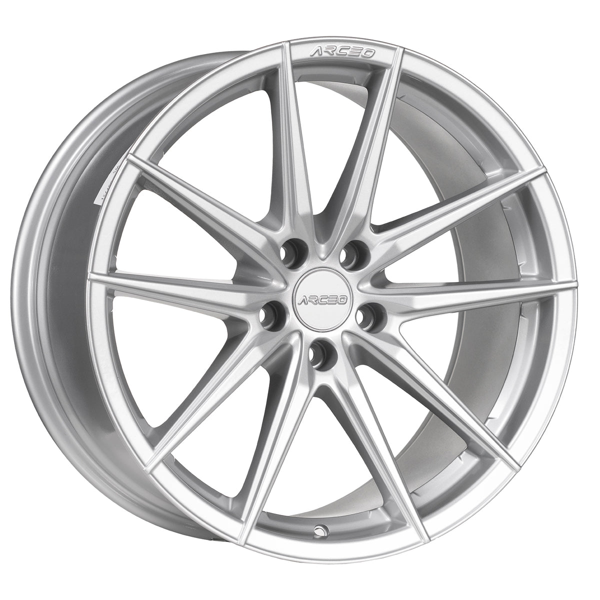 Alu kola Arceo MONACO 9.5x19 5x112 ET37 White Silver | Wheelsup.cz