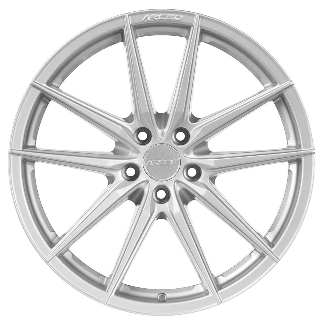 Alu kola Arceo MONACO 9.5x19 5x112 ET45 White Silver | Wheelsup.cz