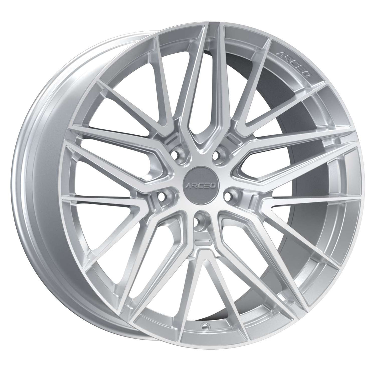 Alu kola Arceo SEVILLA 9.5x19 5x112 ET40 Silver Diamond | Wheelsup.cz
