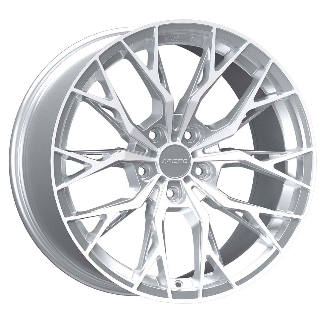Alu kola Arceo ROMA 8.5x19 5x114.3 ET35 Silver Diamond | Wheelsup.cz