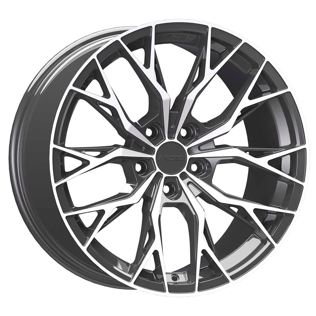 Alu kola Arceo ROMA 9.5x19 5x114.3 ET42 Titan Diamond | Wheelsup.cz