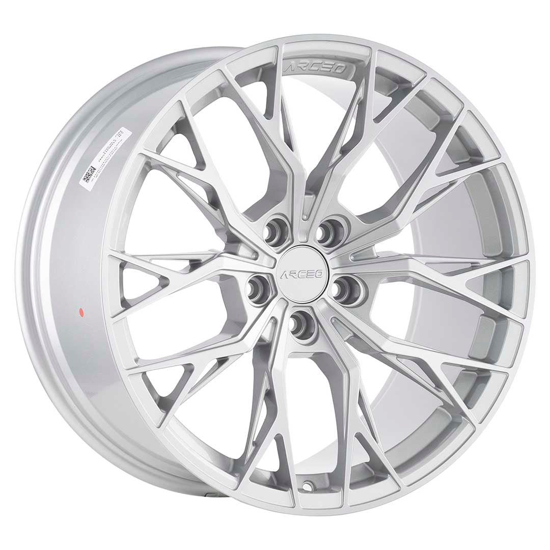 Alu kola Arceo ROMA 9.5x19 5x120 ET42 Silver Diamond | Wheelsup.cz