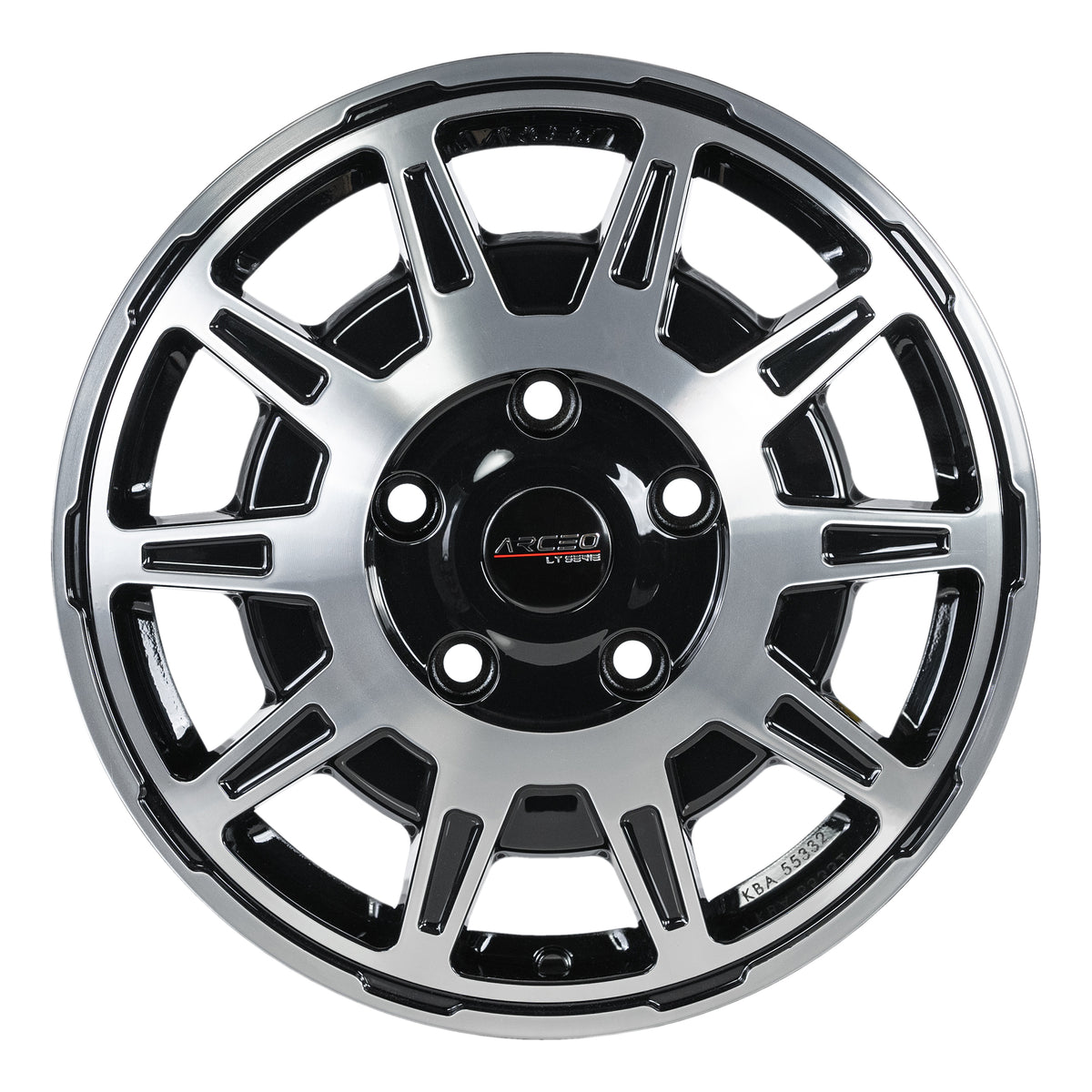 Alu kola Arceo LT1 6.5x16 5x160 ET60 Black Diamond | Wheelsup.cz