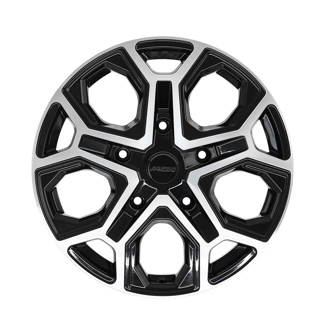 Alu kola Arceo LT2 8x18 5x160 ET50 Black Diamond | Wheelsup.cz