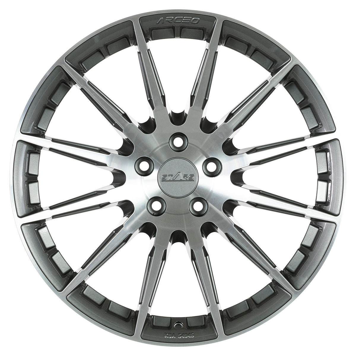 Alu kola Arceo ASW03 9x19 5x112 ET42 Titan Diamond | Wheelsup.cz