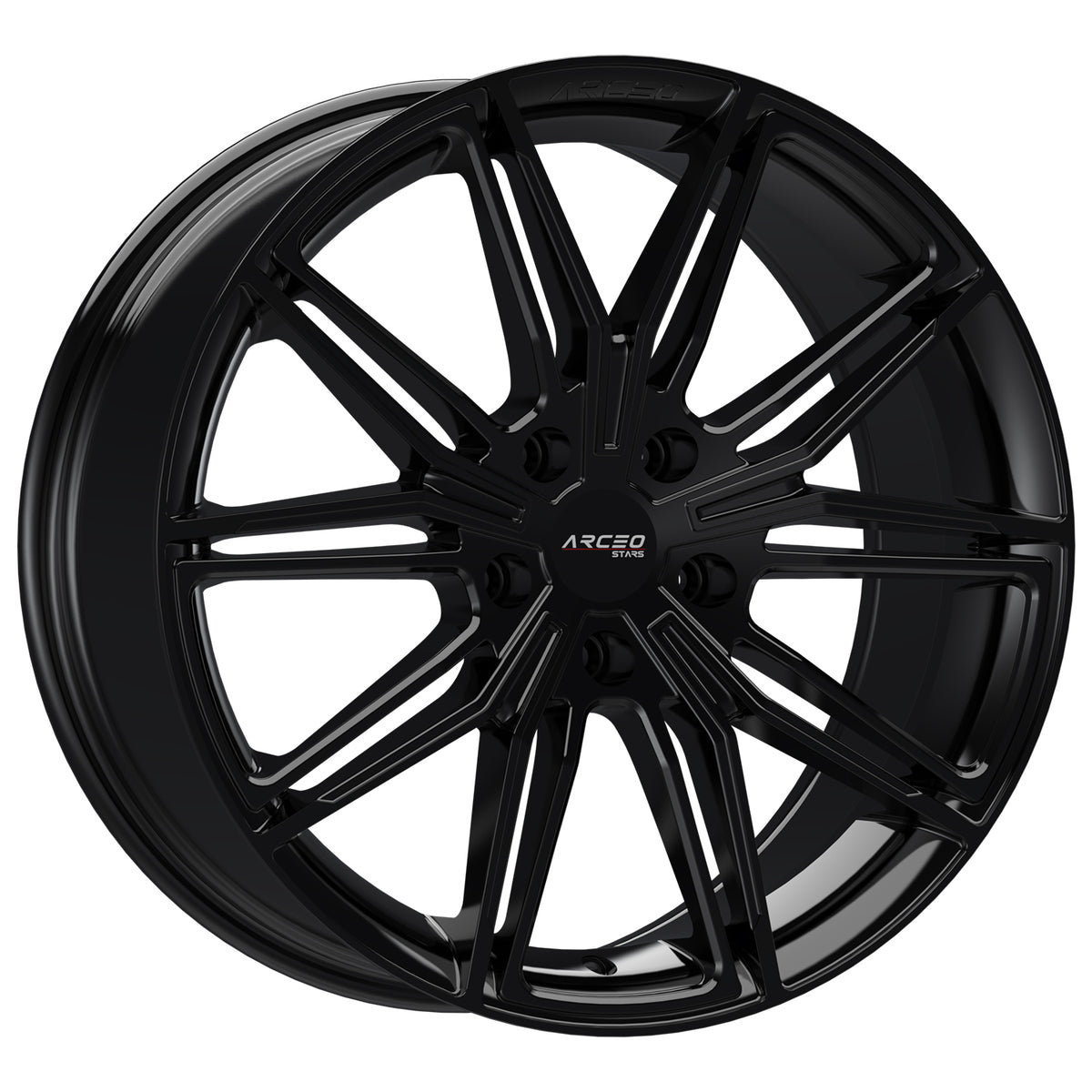 Alu kola Arceo ASW05 9x19 5x120 ET42 Glossy Black | Wheelsup.cz