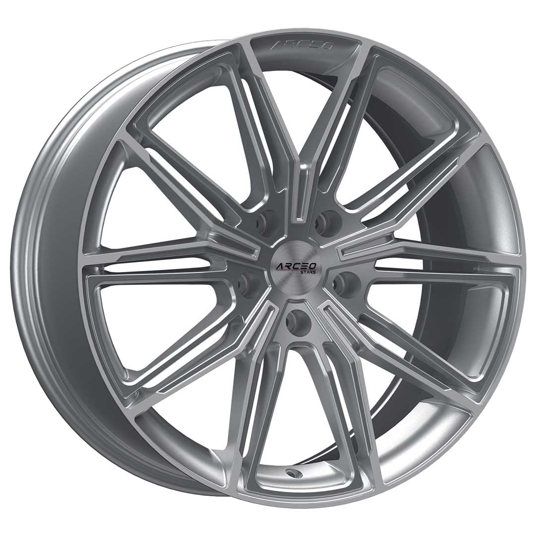 Alu kola Arceo ASW05 8x19 5x120 ET35 Silver Diamond | Wheelsup.cz