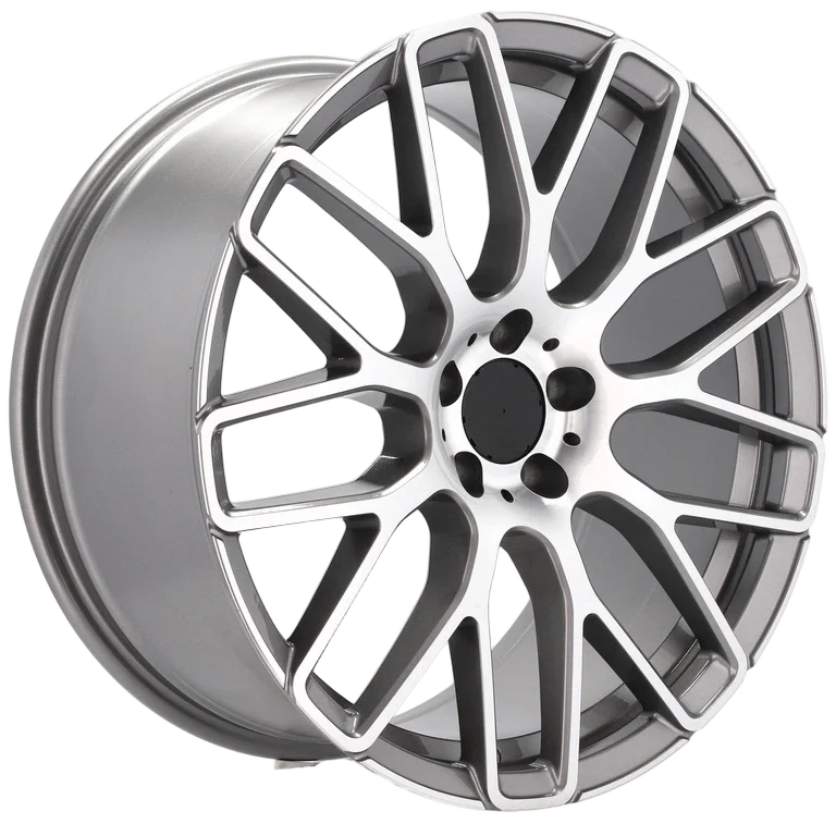 Alu kola pro Mercedes AT967 8.5x20 5x112 ET35 66.6 Grey Polished | Wheelsup.cz
