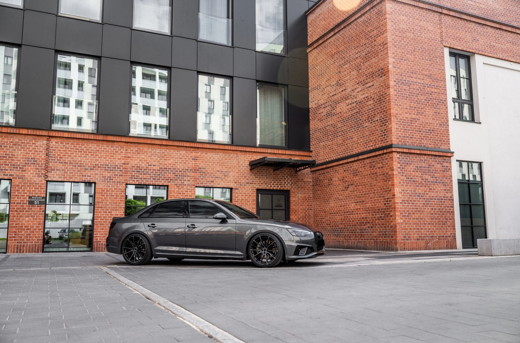 Alu kola Audi A4 S4 RS4 Concaver CVR7 Double Tinted Black 1258 3063