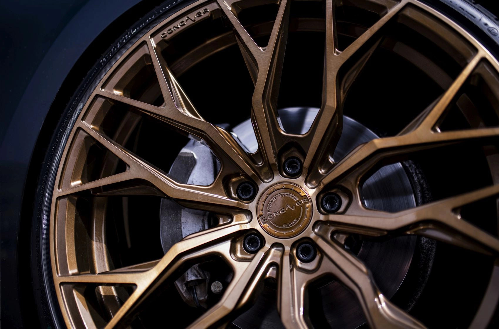 Alu kola Audi A5 S5 RS5 Concaver CVR1 Brushed Bronze 165 15794