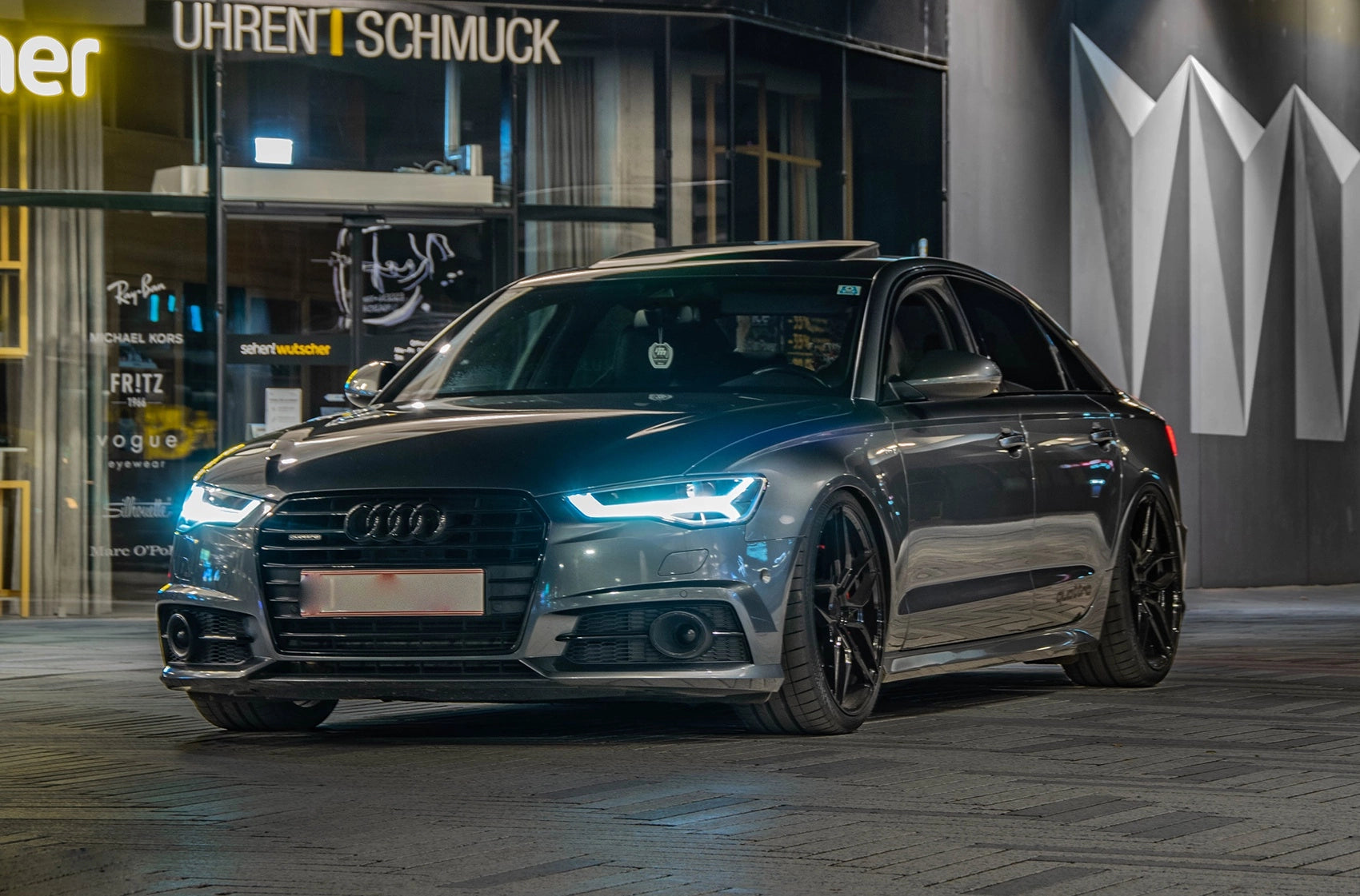 Alu kola Audi A6 S6 RS6 Concaver CVR3 Platinum Black 424 4135