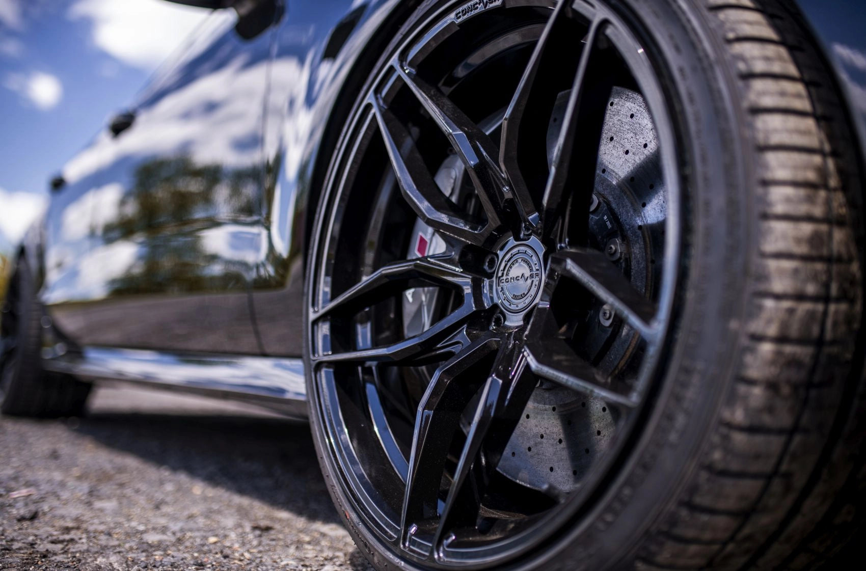 Alu kola Audi A7 S7 RS7 Concaver CVR3 Platinum Black 242 12405