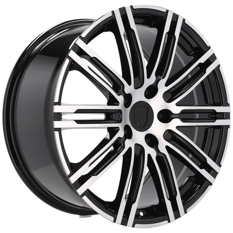 Alu kola pro Porsche B1026 9x20 5x112 ET26 66.6 Black Polished | Wheelsup.cz