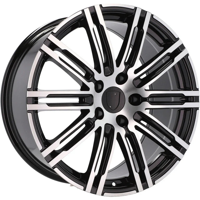 Alu kola pro Porsche B1026 9x20 5x112 ET26 66.6 Black Polished | Wheelsup.cz