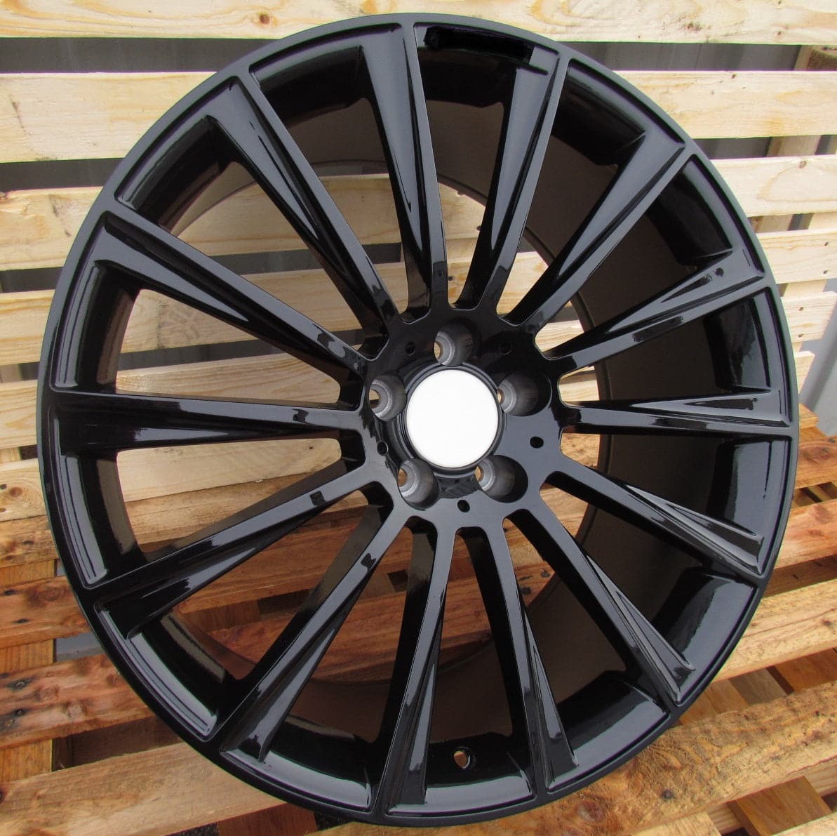 Racing Line B1048 10x22 5x112 ET43 schwarz, Mercedes