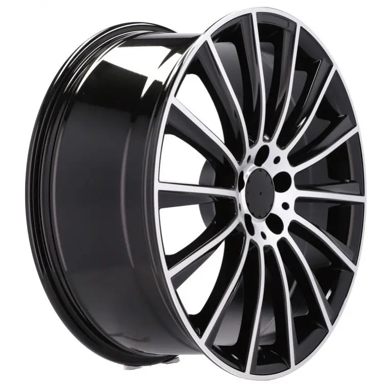 Alu kola pro Mercedes B1048 8.5x18 5x112 ET35 66.6 Black Polished | Wheelsup.cz