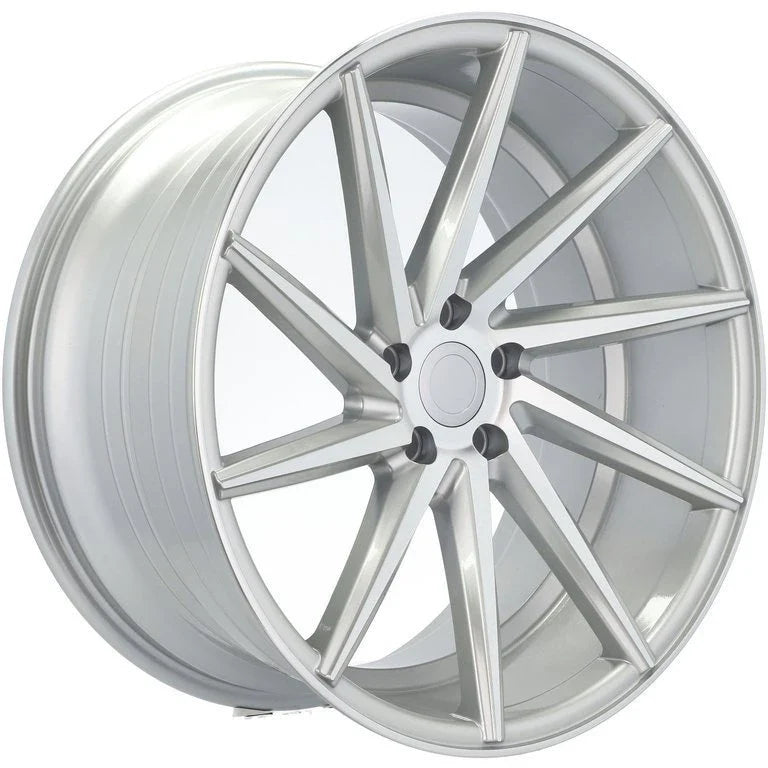 Alu kola pro Racing Line B1058 8.5x19 5x112 ET26 Polished Silver | Wheelsup.cz