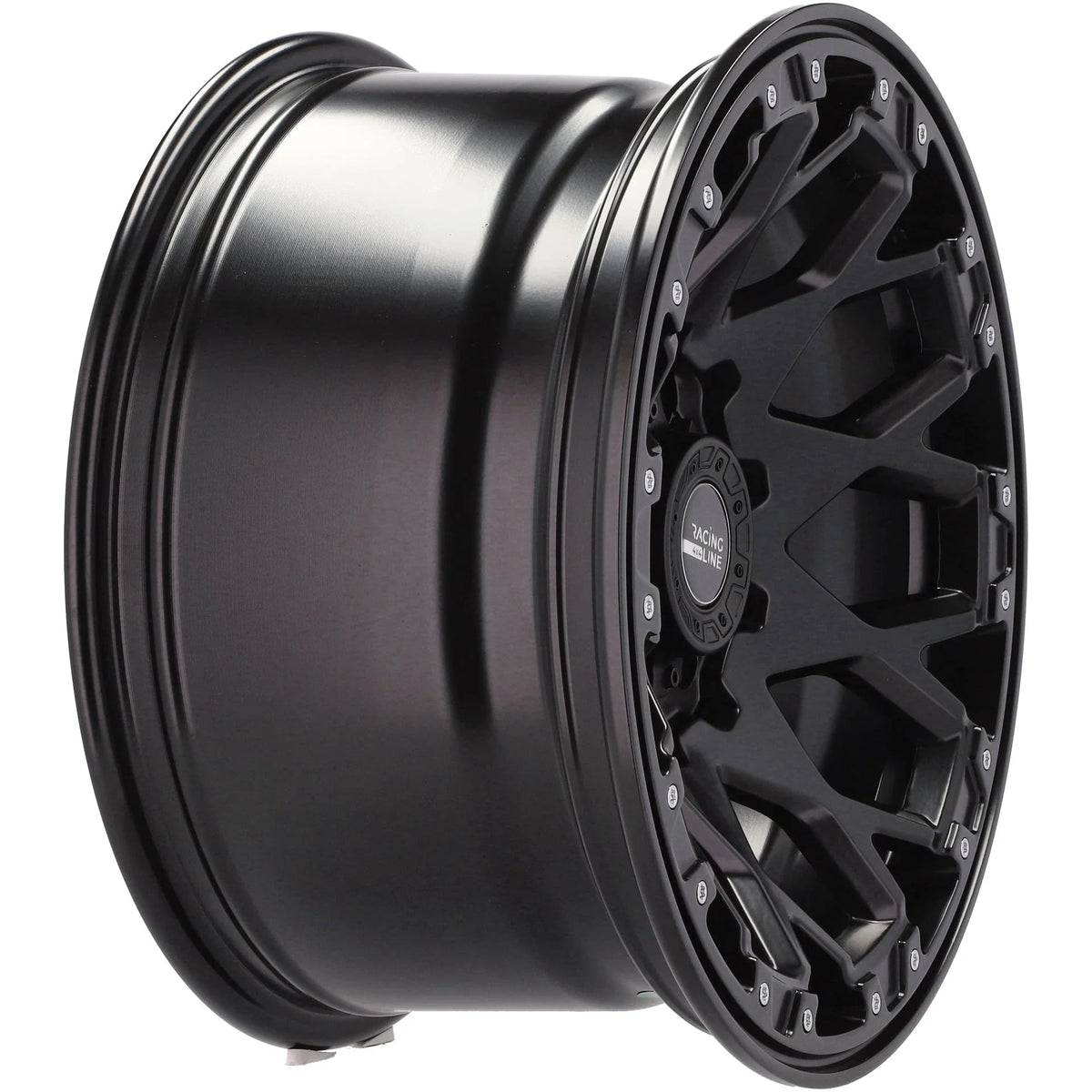 Alu kola pro Offroad B1108 9x17 6x139.7 ET-6 87.1 Black Half Matt | Wheelsup.cz