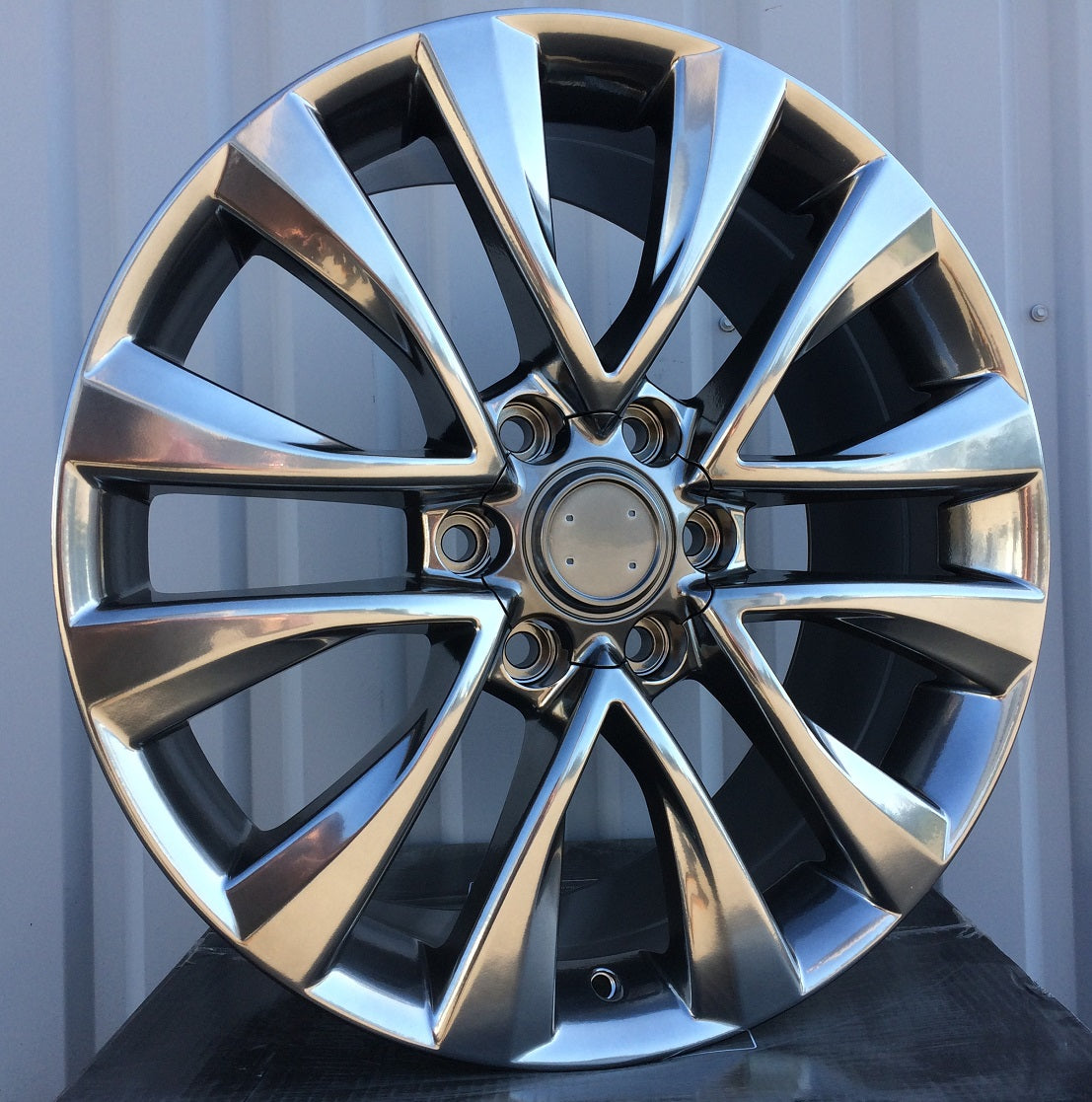 Racing Line B1115 8x18 6x139.7 ET30 schwarz, Toyota