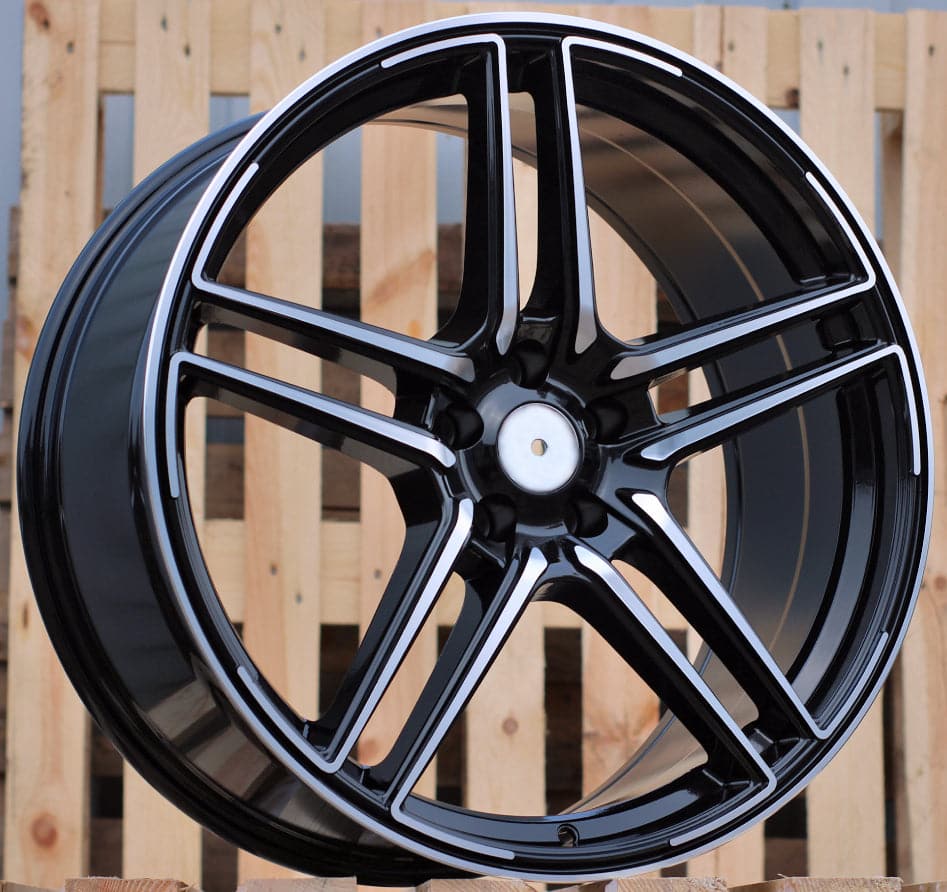 Racing Line B1152 9,5x21 5x112 ET31 schwarz, Audi