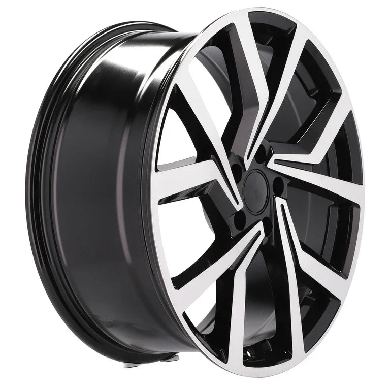 Alu kola pro Volkswagen B1154 7.5x17 5x100 ET40 57.1 Black Polished | Wheelsup.cz