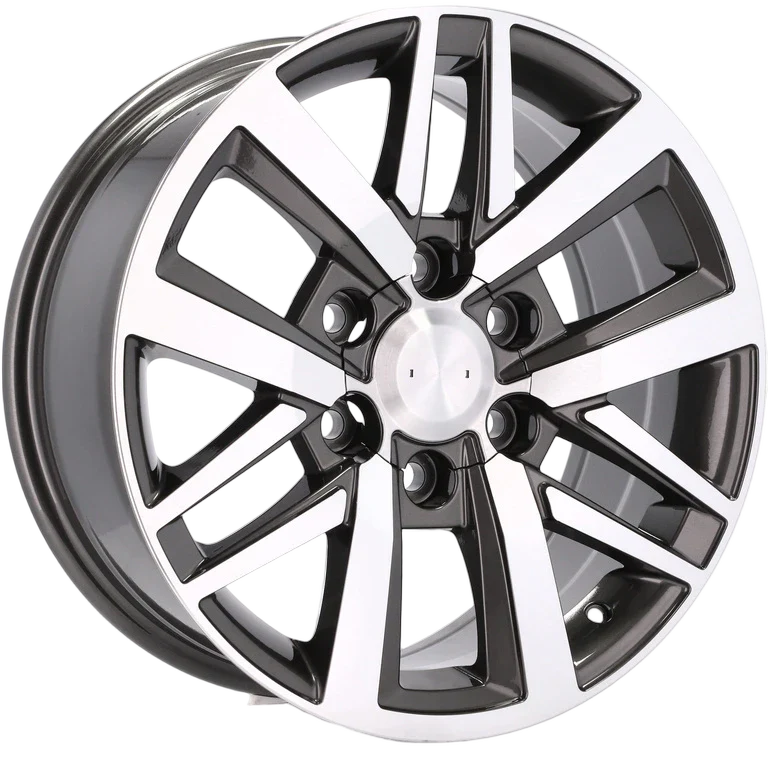 Alu kola pro Toyota B1155 7.5x18 6x139.7 ET25 106.1 Grey Polished | Wheelsup.cz