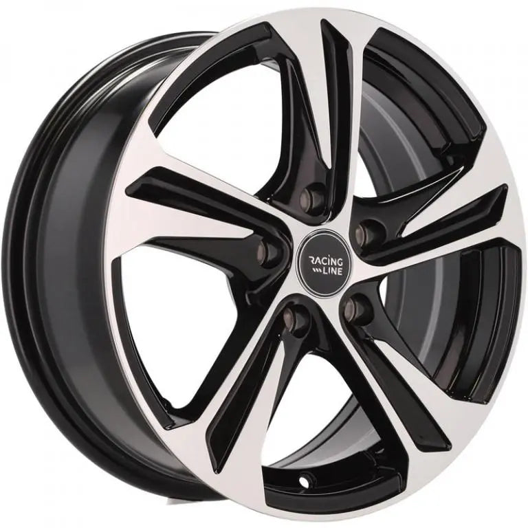 Alu kola Racing Line B1242 6.5x16 5x118 ET45 71.1 Black Polished | Wheelsup.cz