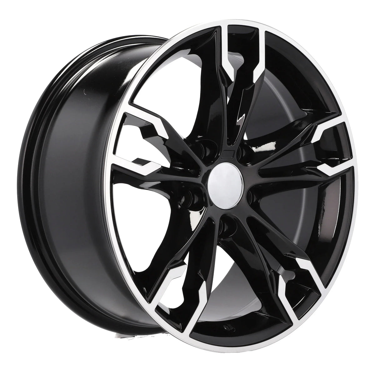 Alu kola pro BMW B1257 8x17 5x120 ET20 74.1 Black Polished | Wheelsup.cz