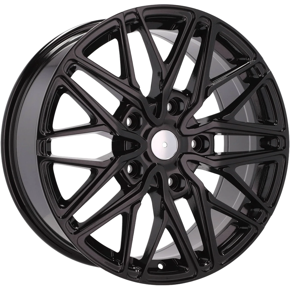 Alu kola pro Volkswagen B1262 8x18 5x120 ET50 65.1 Black | Wheelsup.cz