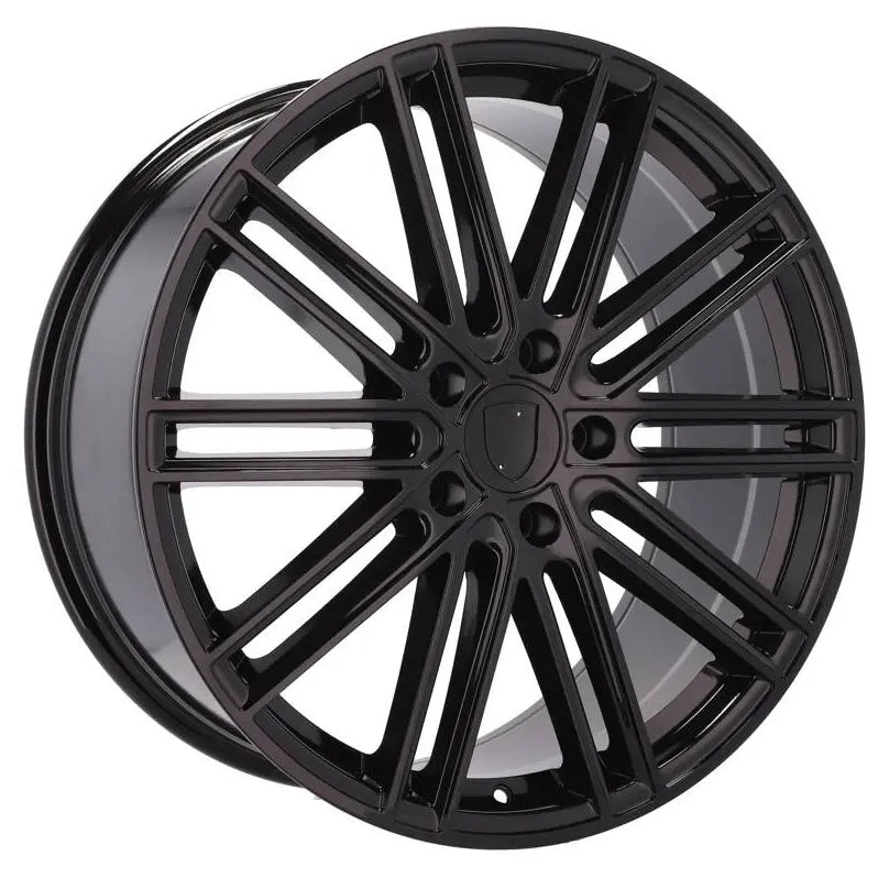 Alu kola pro Porsche B1271 9.5x21 5x130 ET61 71.6 Black | Wheelsup.cz