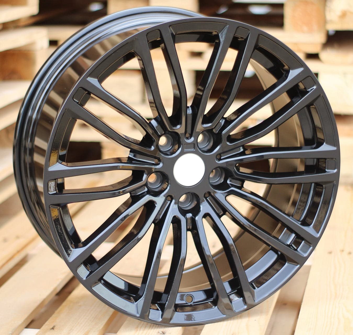 Racing Line B1318 9,5x19 5x112 ET38 schwarz, BMW