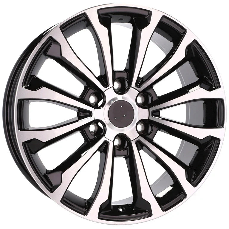 Alu kola Racing Line B1353 9x22 6x139.7 ET30, černá | Wheelsup.cz