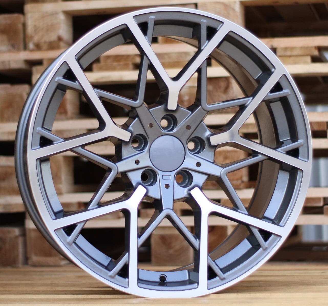 Racing Line B1383 9,5x19 5x112 ET37 schwarz, BMW