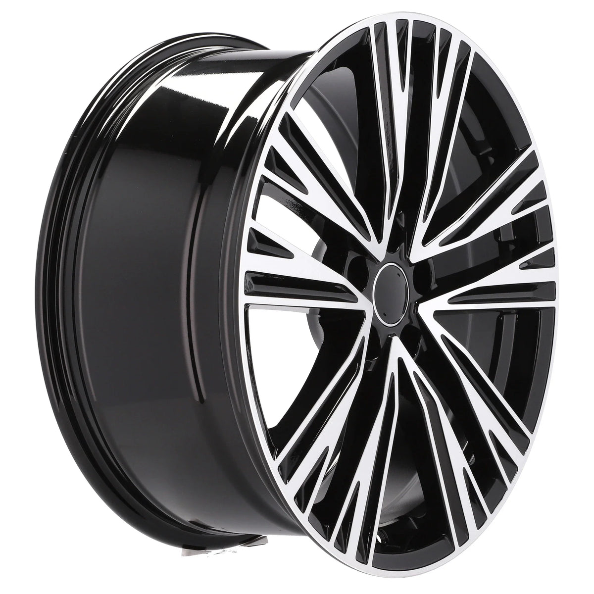Alu kola pro Audi B1424 7.5x17 5x112 ET37 66.6 Black Polished | Wheelsup.cz