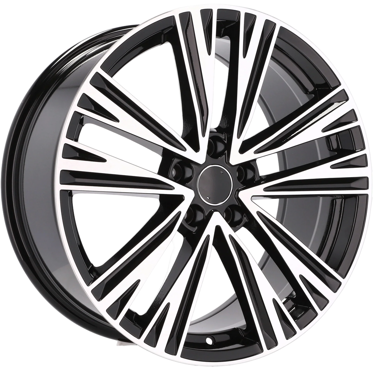 Alu kola pro Audi B1424 8.5x19 5x112 ET40 66.6 Black Polished | Wheelsup.cz