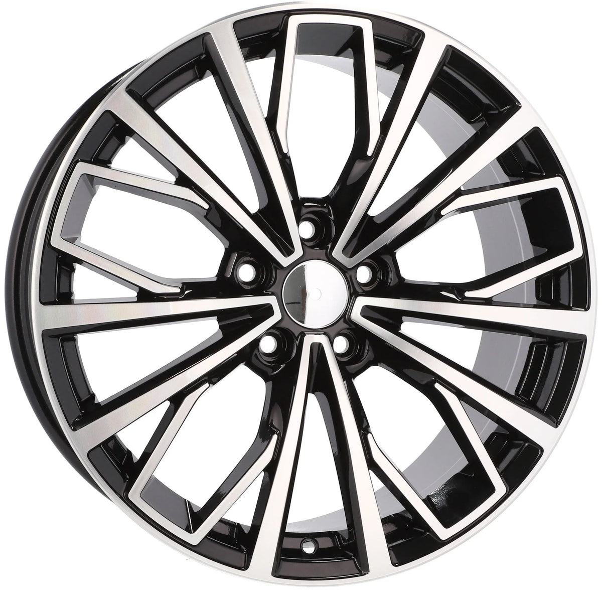 Alu kola pro Audi B1453 9x20 5x112 ET39 66.6 Black Polished | Wheelsup.cz