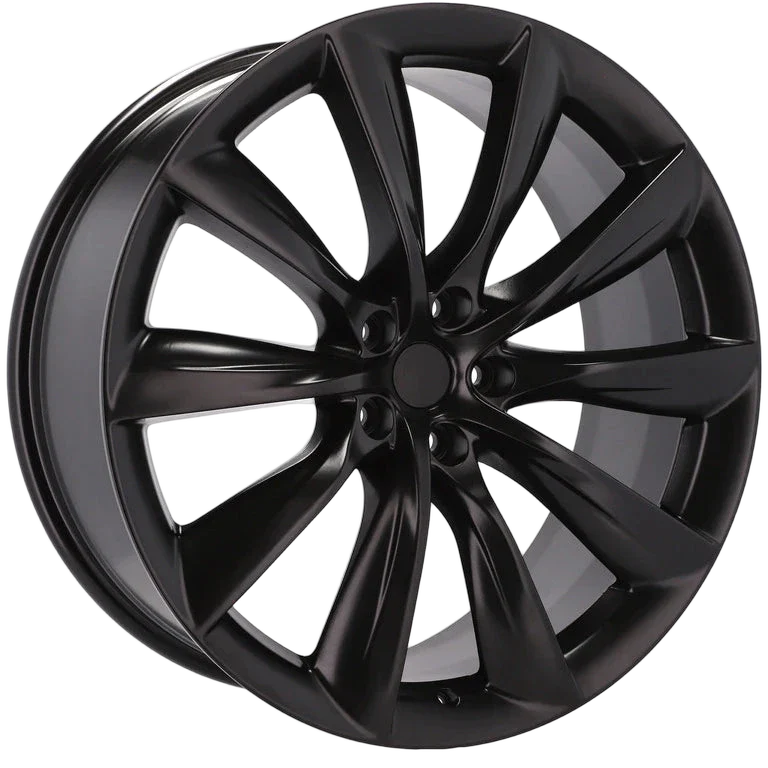 Alu kola Racing Line B1469 10x22 5x120 ET35 64.1 Black Half Matt | Wheelsup.cz