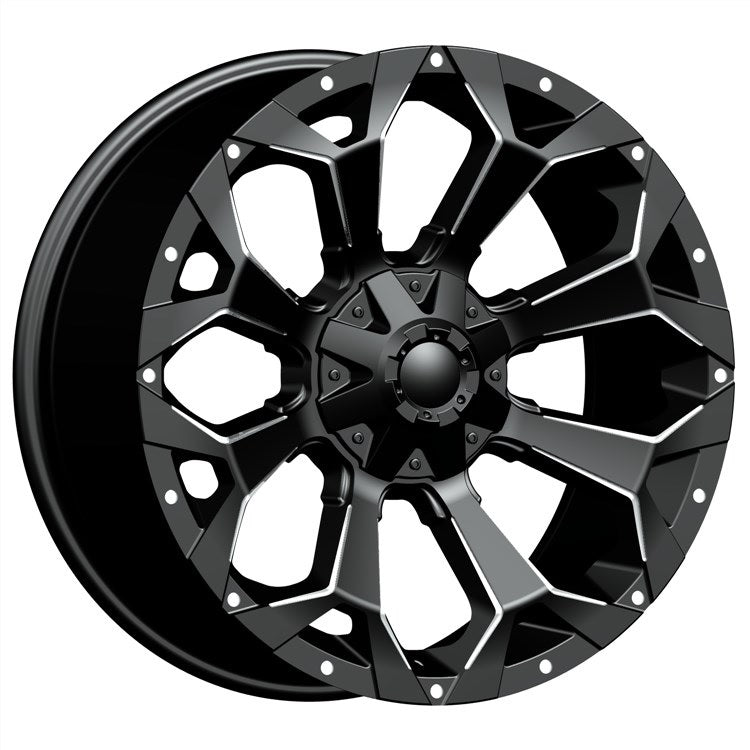 Racing Line B1521 9x18 6x139,7 ET0 schwarz, Offroad