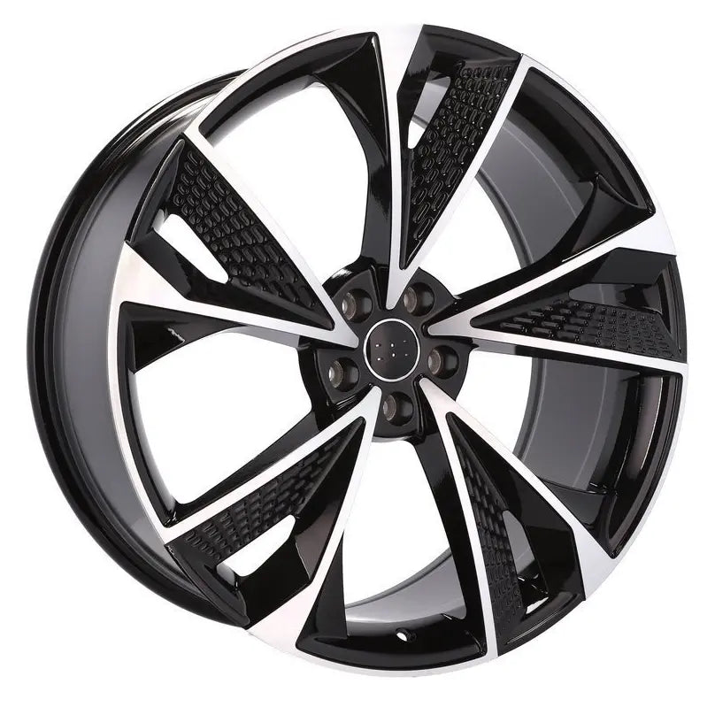 Alu kola pro Audi B1566 7.5x17 5x100 ET40 57.1 Black Polished | Wheelsup.cz