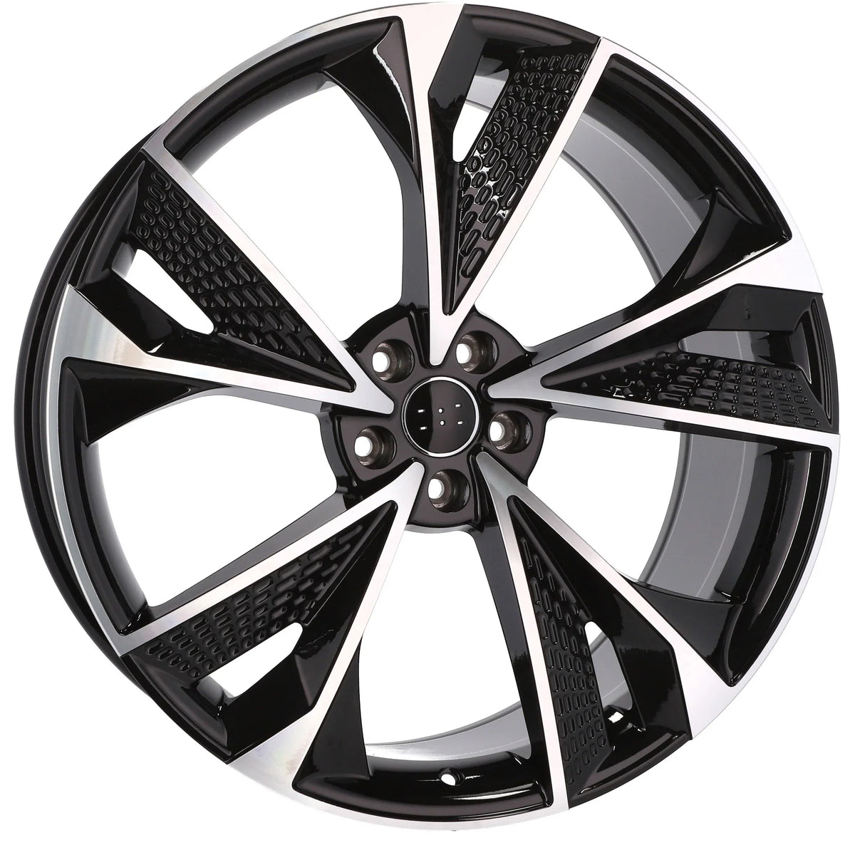 Alu kola pro Audi B1566 7.5x17 5x100 ET40 57.1 Black Polished | Wheelsup.cz