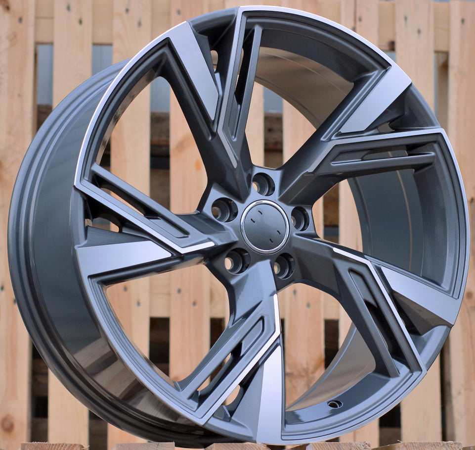 Racing Line B1571 8,5x19 5x112 ET40 schwarz, Audi