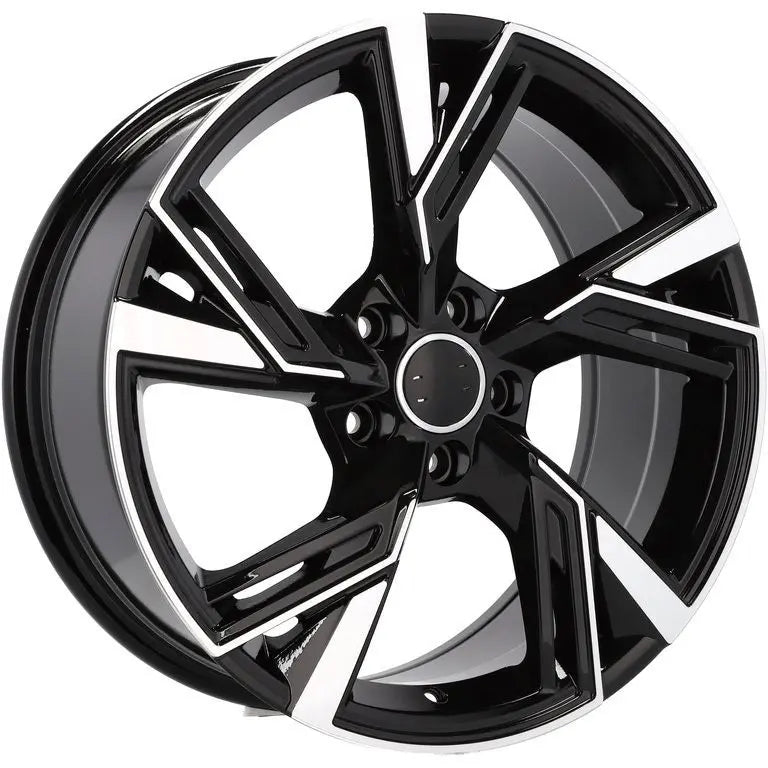 Alu kola pro Audi B1571 9x21 5x112 ET35 66.6 Black Polished | Wheelsup.cz